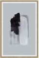 Moe's Home Collection Wisdom Multi-Colored Abstract Ink Print Wall Decor-0
