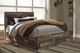 Benchcraft® Derekson Multi Gray King Panel Bed with 4 Storage Drawers-2