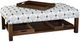 Craftmaster® Customizable New Traditions Cocktail Ottoman with 3-Trays-2
