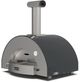 Alfa Classico 2 Pizze 38" Ardesia Grey Natural Gas Pizza Oven-1