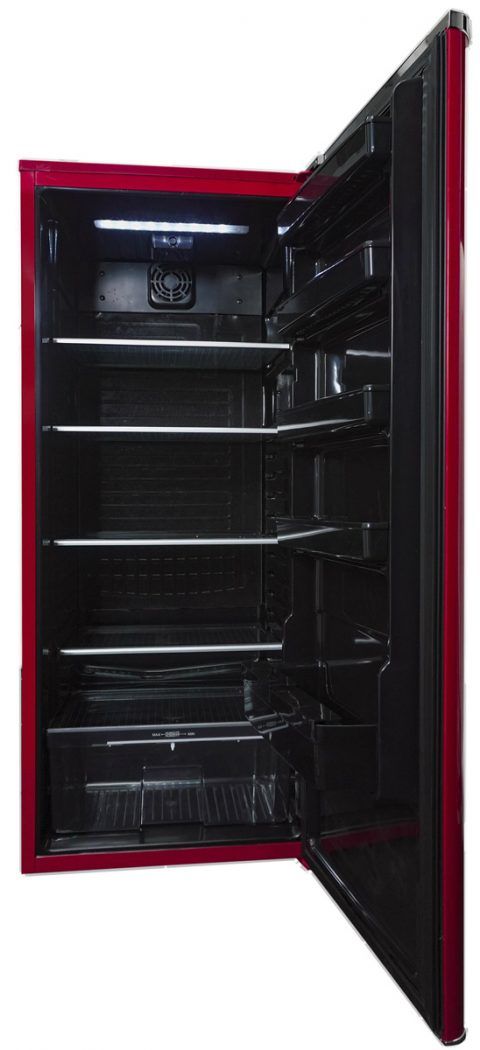 Danby® 11.0 Cu. Ft. Scarlett Red Metallic Standard Depth Column Refrigerator-3