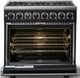 Viking® 7 Series 36" Onyx Pro Style Dual Fuel Range-1