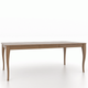 Canadel Customizable Gourmet 82" VC Base Dining Table with One Removable Leaf-1