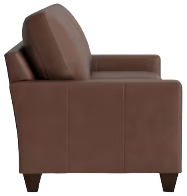 Bassett® Furniture Customizable Benchmade Premier Leather Large Track Arm Sofa-2