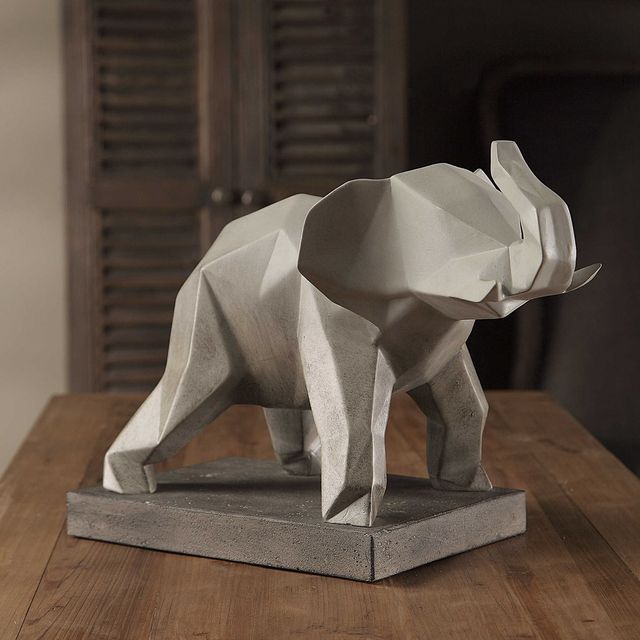 Uttermost by Carolyn Kinder Duke Elephant Sculpture-3