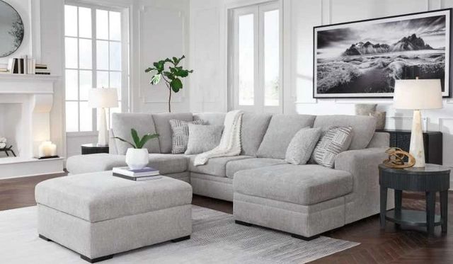 Stylish storage ottoman stashing blankets