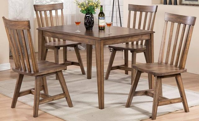 Urban Styles Furniture Aspen 5-Piece Tabbocco Dining Set-0