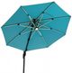Furniture of America® Fera Teal Aluminum/Polyester Outdoor Umbrella-1