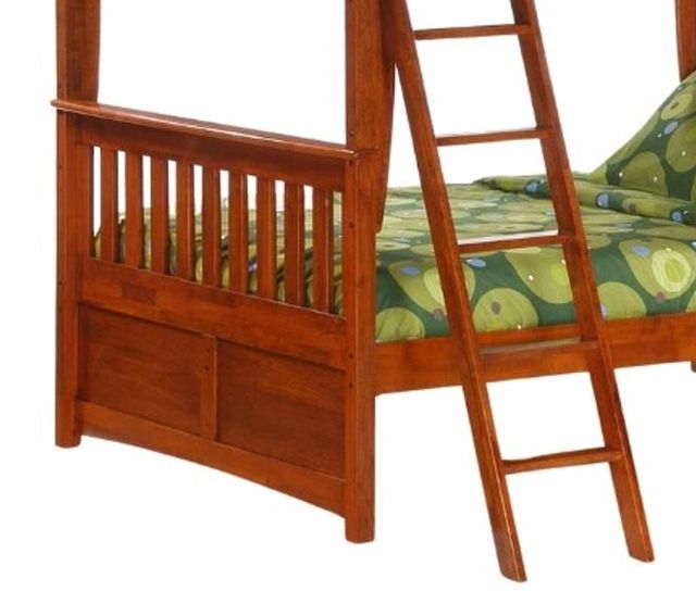 Night & Day Furniture™ Spices Bedroom Ginger Brown Full Loft Bed-2