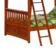 Night & Day Furniture™ Spices Bedroom Ginger Brown Full Loft Bed-2