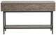 Magnussen Home® Fenwick Whitetail Brown Rectangular Sofa Table with Matte Black Base-4