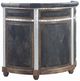 ACME Furniture Rahma Antique Ebony Bar Table with Aluminum/Brown Base -0
