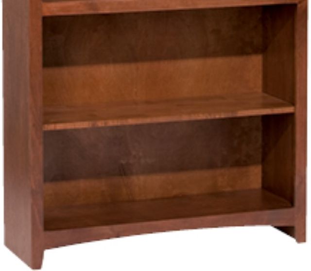 Whittier Wood® Furniture Customizable McKenzie 6-Shelf 36" Bookcase-2