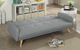 Furniture of America® Burgos Gray Futon Sofa-1