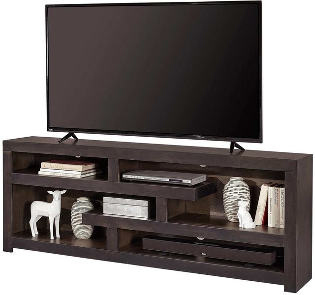 Aspenhome® Avery Loft Ghost Black 72" Open Display/Console-0