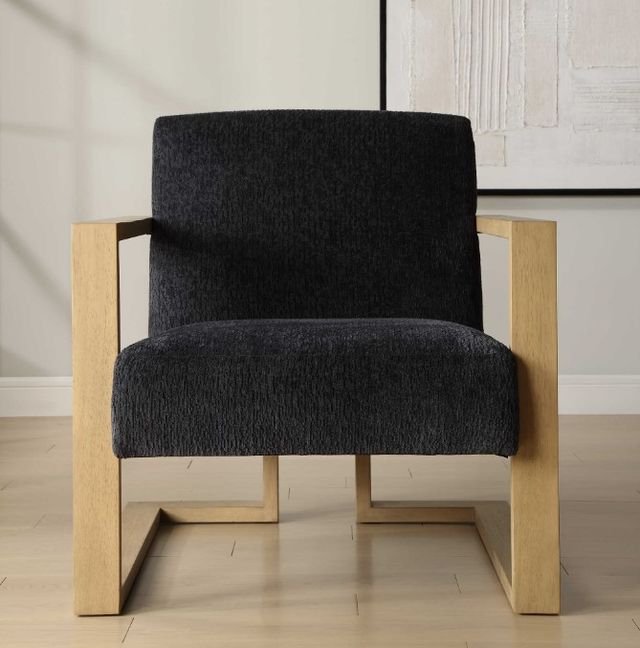 Uttermost® Suspend Midnight Blue Accent Chair-1