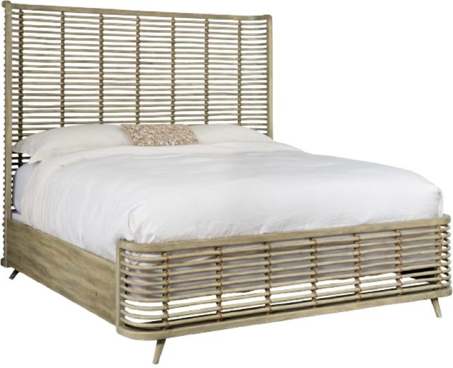 Hooker® Furniture Surfrider Driftwood Queen Slatted Panel Bed-0