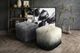 TOV Furniture Tibetan Sheep Grey Pouf-2