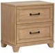 Magnussen Home® Coventry Honey Maple Drawer Nightstand-0