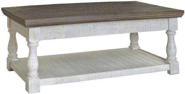 Signature Design by Ashley® Havalance 2-Piece Gray/White Living Room Table Set-1
