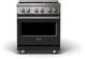 Viking® 5 Series 30" Antique Bronze and Stainless Steel Freestanding Electric Range-0