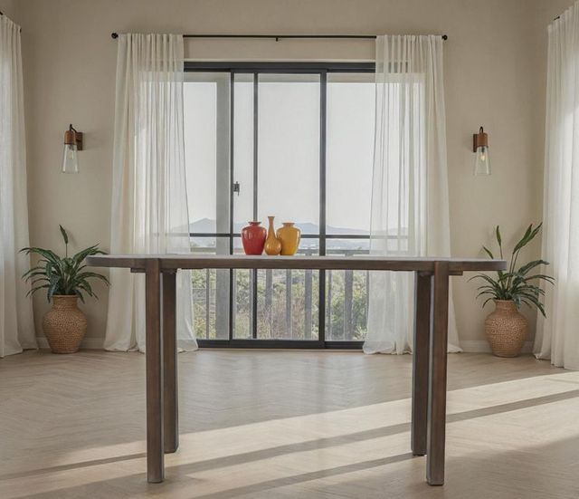 Nest Home Collections Stacy Java 72" Oval Counter Table-1
