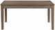 Homelegance® Armhurst Wire Brush Brown Dining Table-2