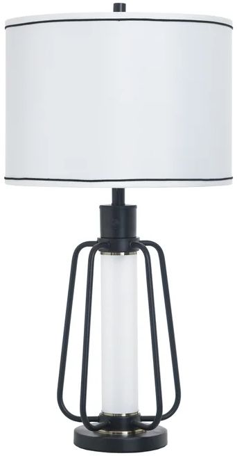 Stylecraft Breny Black Table Lamp-0