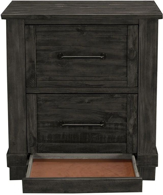 A-America® Sun Valley Charcoal Nightstand-2