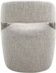 Moe's Home Collection Barrow Grey Storm Rolling Dining Chair-3