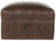 Rowe® Customizable Lilah Leather Built to Floor Ottoman-0