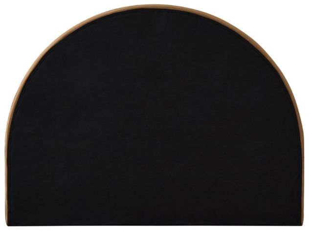 Meridian Furniture Madrid Saddle Velvet Full Upholstered Panel Bed-3