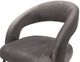 TOV Furniture Rocco Grey Velvet Dining Chair-2