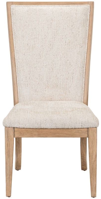 Liberty Furniture Haven Hills Camel Beige/Sand Dining Upholstered Dining Side Chair-2
