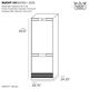 Kucht Professional 30" 17.0 Cu. Ft. Panel Ready Built-In Bottom Freezer Refrigerator-3