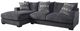 Furniture of America® Kaylee 2-Piece Gray Left-Arm Facing Sectional and Chaise-0