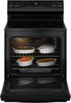 GE® 400 Series 30" Black Freestanding Electric Range-3
