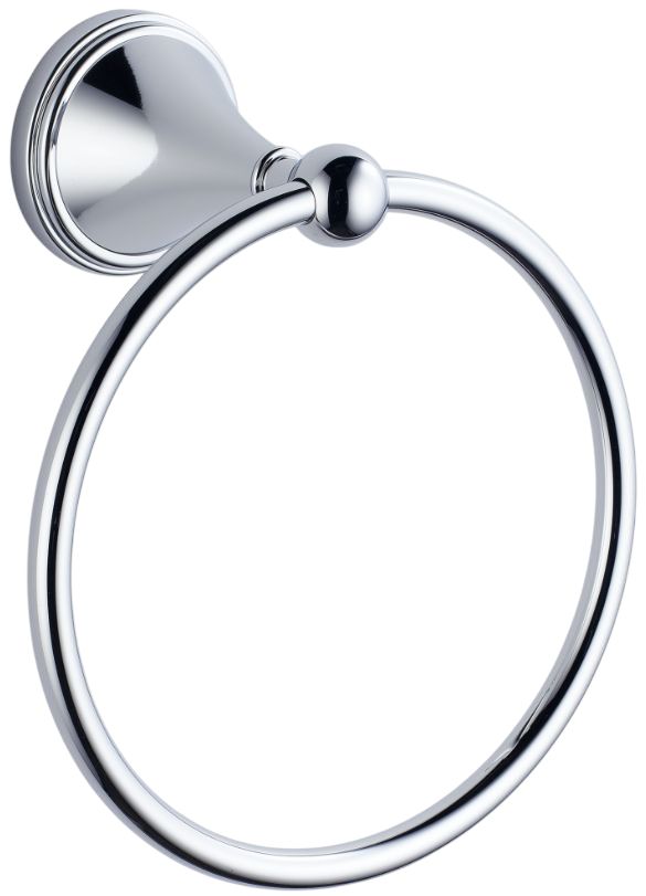 Brizo Traditional Brilliance® Polished Nickel Towel Ring-0