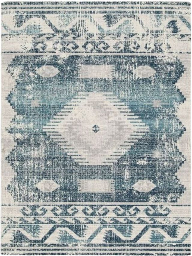 Signature Design by Ashley® Daddridge Blue/Ivory/Gray 8'x10' Area Rug-0
