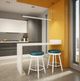 Amisco Customizable Rudy Bar Stool-1