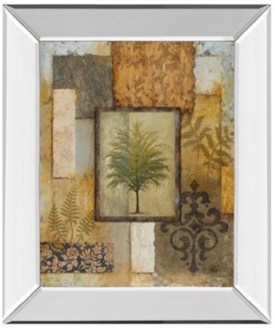 Classy Living Green Tree Patch Wall Art-0