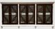 Million Dollar Rustic Northwest Rodeo Brown/White Double Arched Console-0