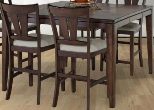 Bernards Cameron Brown Counter Dining Table-0