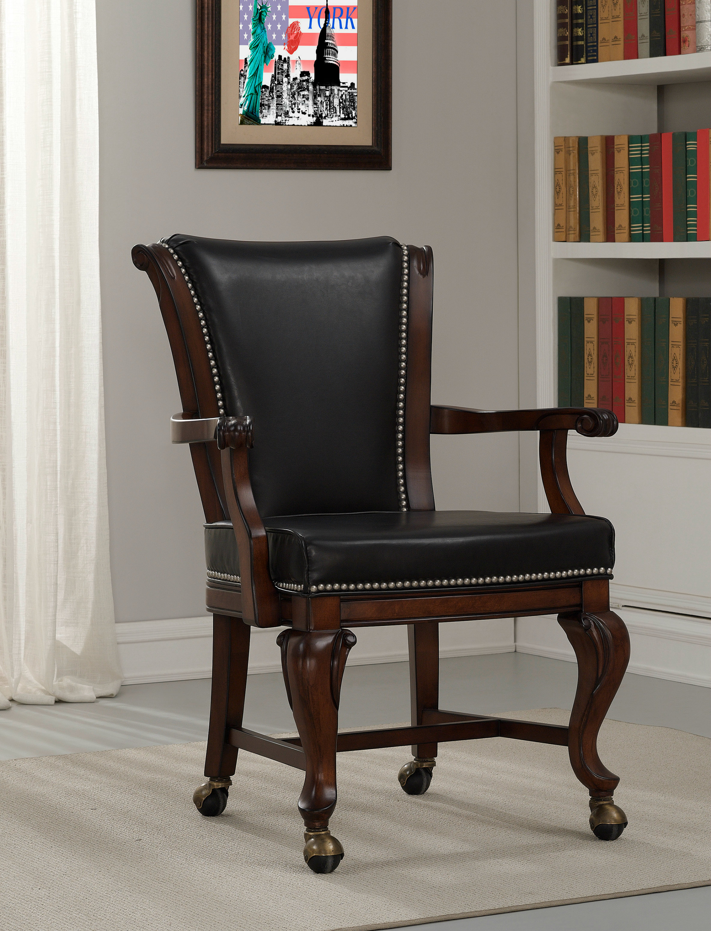 American Heritage Billiards Napoli Chair (Suede) American Heritage Billiards Napoli Chair (Suede)