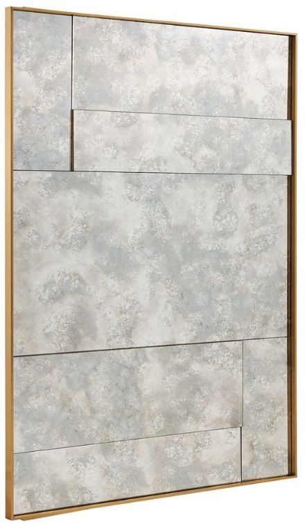 Uttermost® Rally Antique Brass Oversized Mirror-3