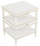 Fairfield® Camille Linen Rectangular 1-Drawer End Table-5