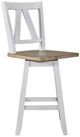 Liberty Furniture Lindsey Farm 7-Piece Sandstone/Weathered White Gathering Table Set-3