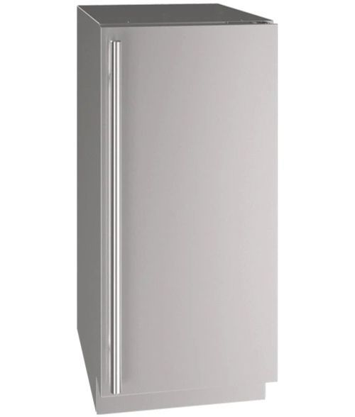 U-Line 5 Class Collection 15” 2.9 Cu. Ft. Stainless Steel Beverage Center with Glass Doors-2