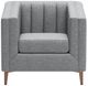 Zuo® Modern Nantucket Dark Gray Armchair-1