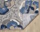 KAS Rugs Calla Blue/Gray Flora 5'x7' Area Rug-2
